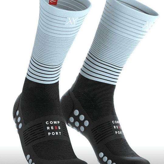 Socks MID Negro/Calipso -NEW 