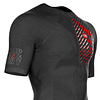 Trail Running Postural SS Black Top Compressport
