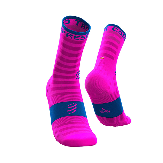 Calcetín Run High V3 Ultralight Fluo Pink - NEW