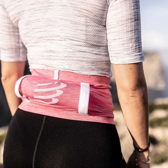 Cinturon Free Belt Pro Compressport Pink/Melange - NEW