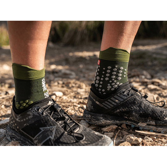 Calcetín Trail V3 Stealth Green - NEW