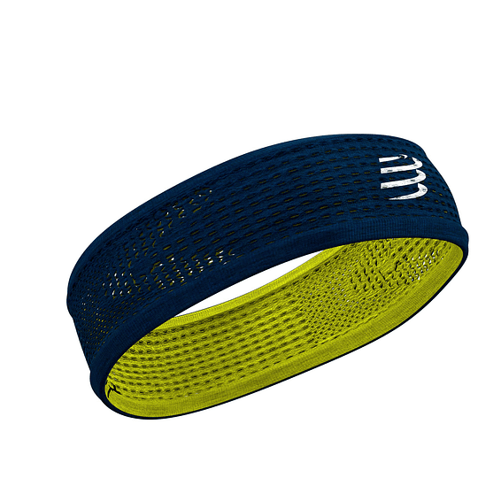 Headband On/Off Compressport Azul/Lima - NEW