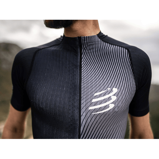 Trail Postural SS Top Negro -NEW