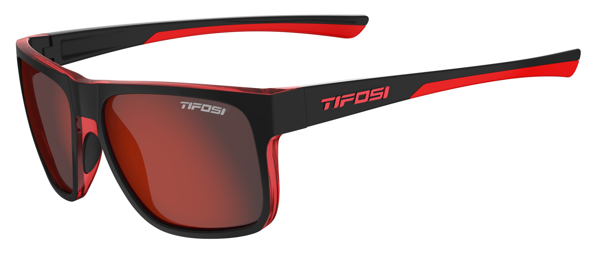 TIFOSI Gafas de Sol SWICK | Satin Black/Crimpson