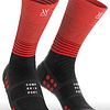 Socks MID Negro/Rojo -NEW 