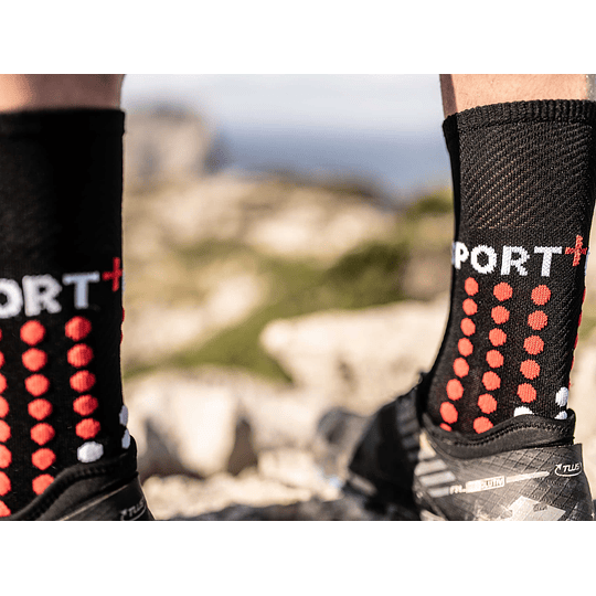 Socks Ultra Trail Black/Red- NEW