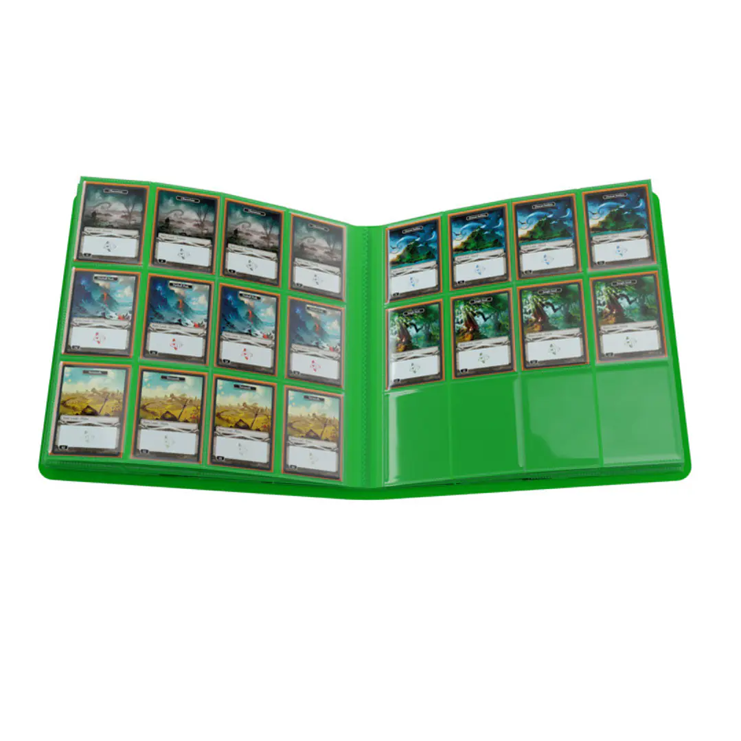 CARPETA ESSENTIAL LINE CASUAL 24 POCKET GREEN - GAMEGENIC 3