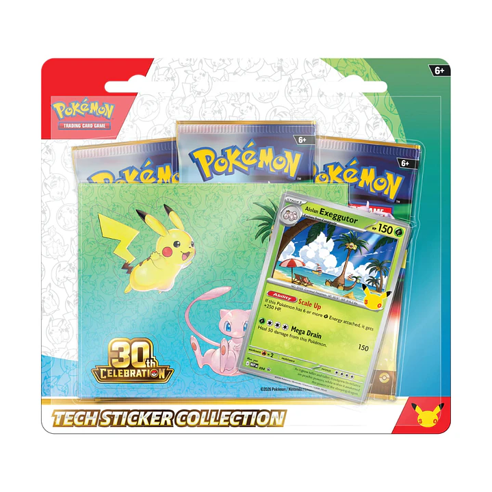 [Preventa] 30th Celebration Tech Sticker Collection Inglés 2