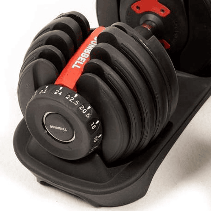 Adjustable Dumbbells (2 Units) + Support. From 5Lb to 52.5Lb. 7