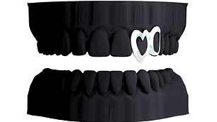 Colmillo + Diente Corazon