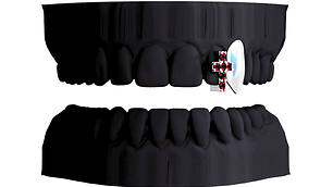 Colmillo + Cruz con Circones