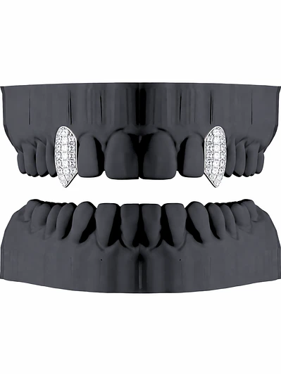 2 DIENTES CON CIRCONES  - FLASH GRILLZ DAY