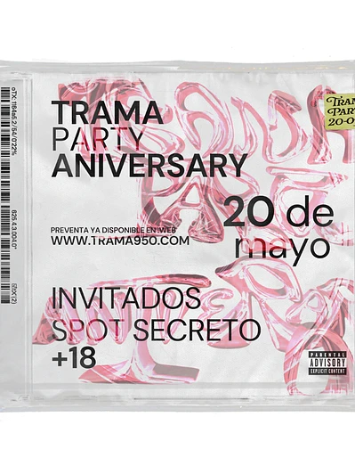 TRAMA PARTY ANNIVERSARY — ENTRADA GENERAL (PREVENTA 1)