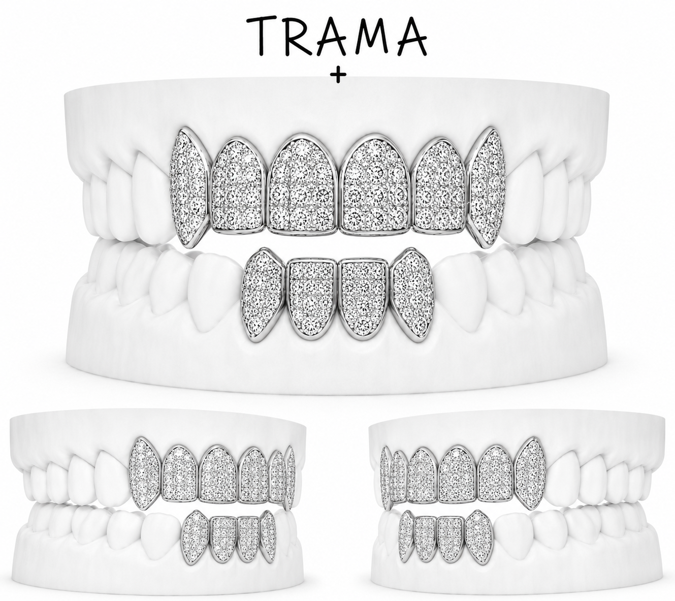 Ice Grillz con Zircón  8