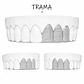Ice Grillz con Moissanitas - Miniatura 3