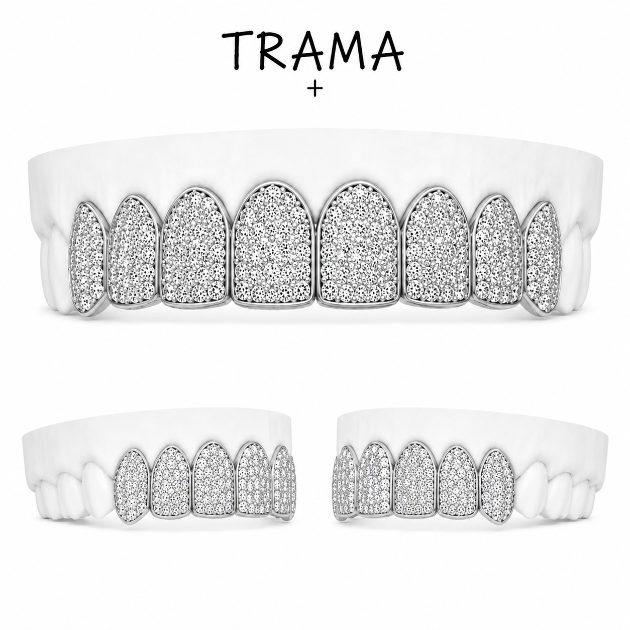 Ice Grillz con Moissanitas 7