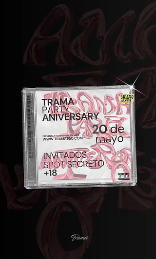 TRAMA PARTY ANNIVERSARY