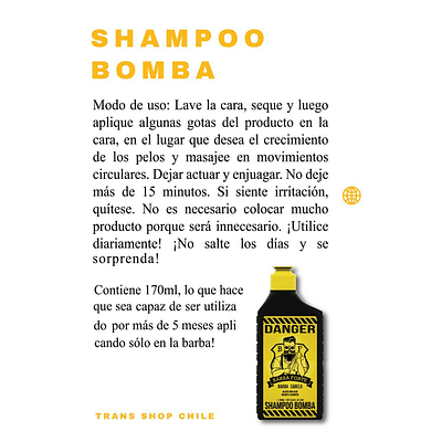 SHAMPOO BOMBA