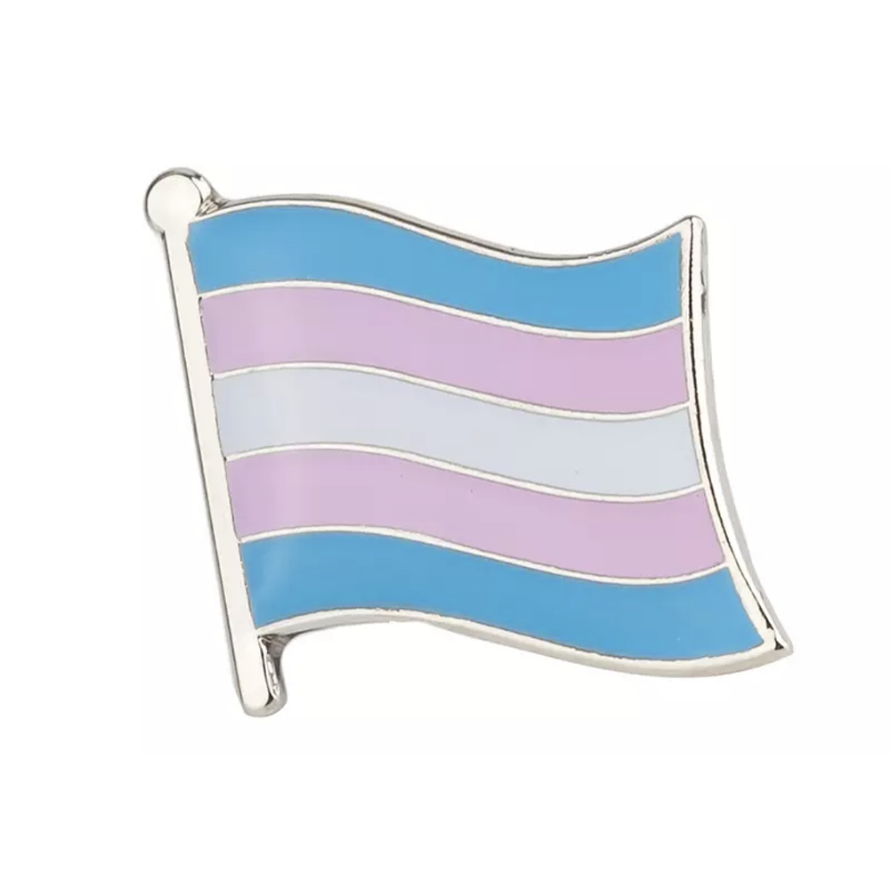 PIN DE BANDERA TRANS