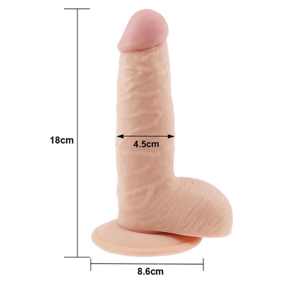 DILDO ULTRA SOFT 18CM