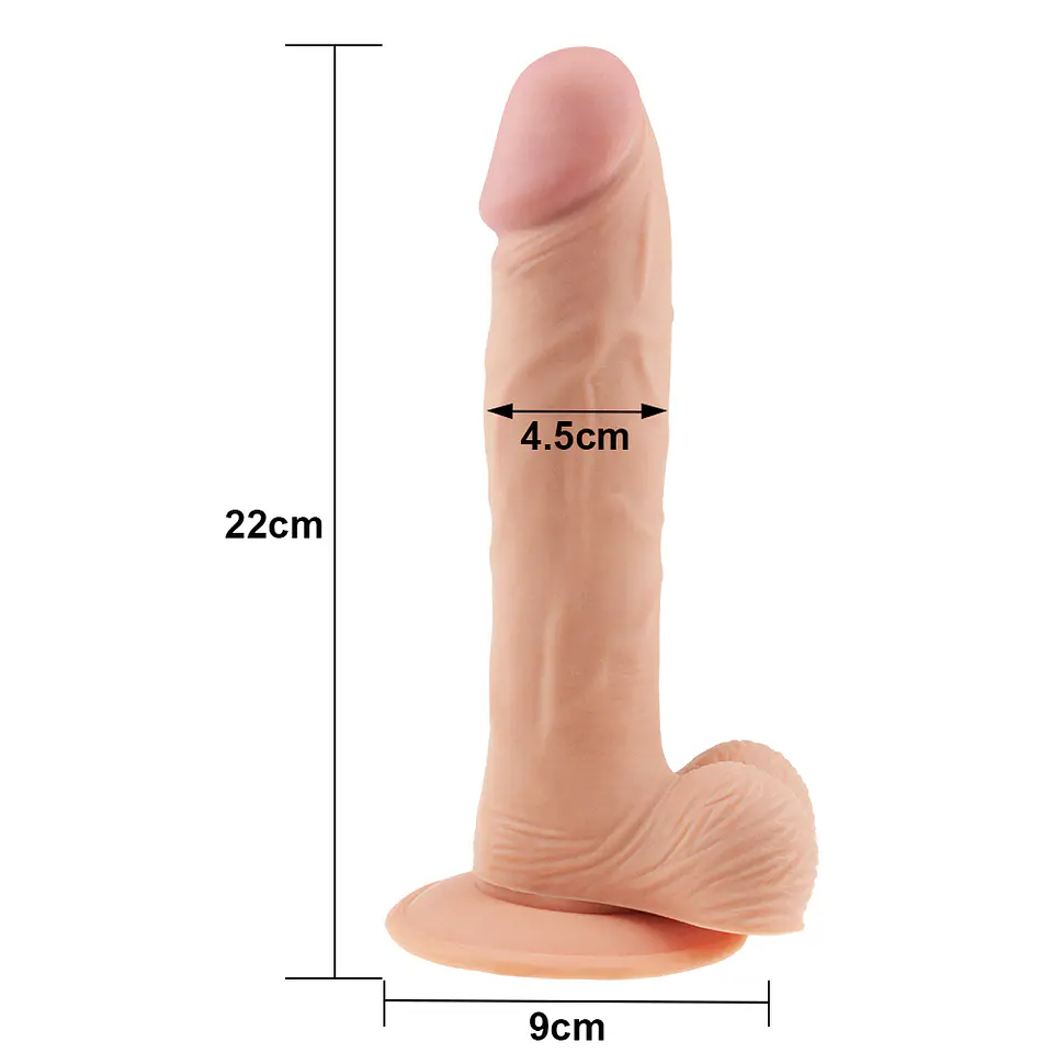 DILDO ULTRA SOFT 20CM 2