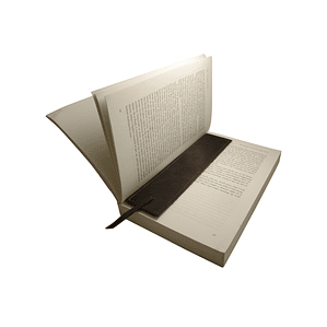 Marcapáginas de cuero