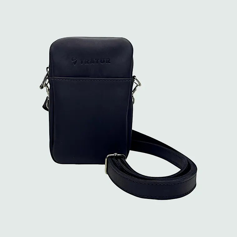 Cartera de Cuero Canela 4