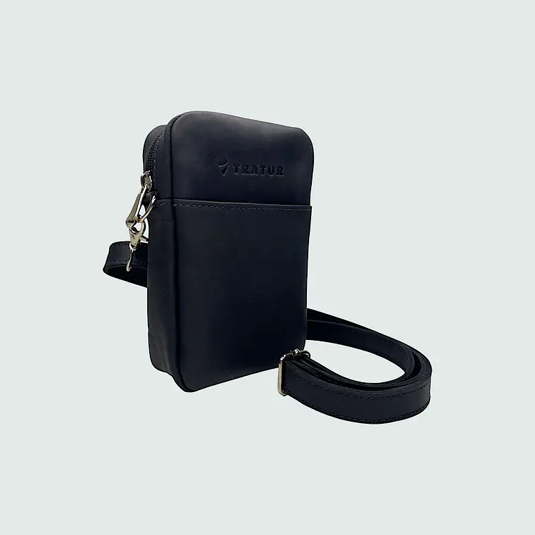 Cartera de Cuero Canela 5