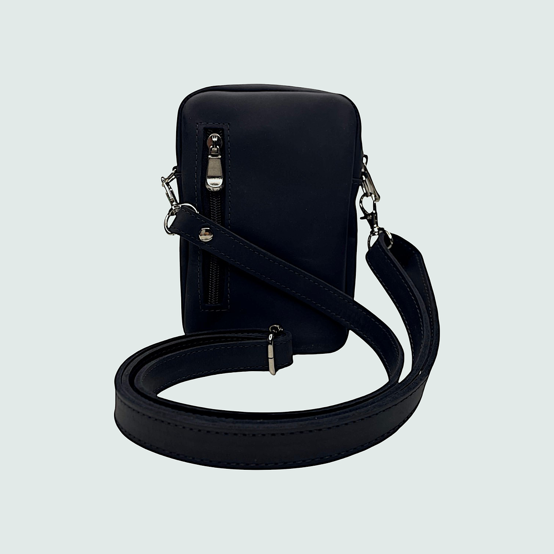 Cartera de Cuero Canela 6