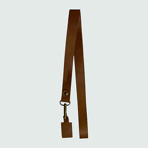 Lanyard de cuero