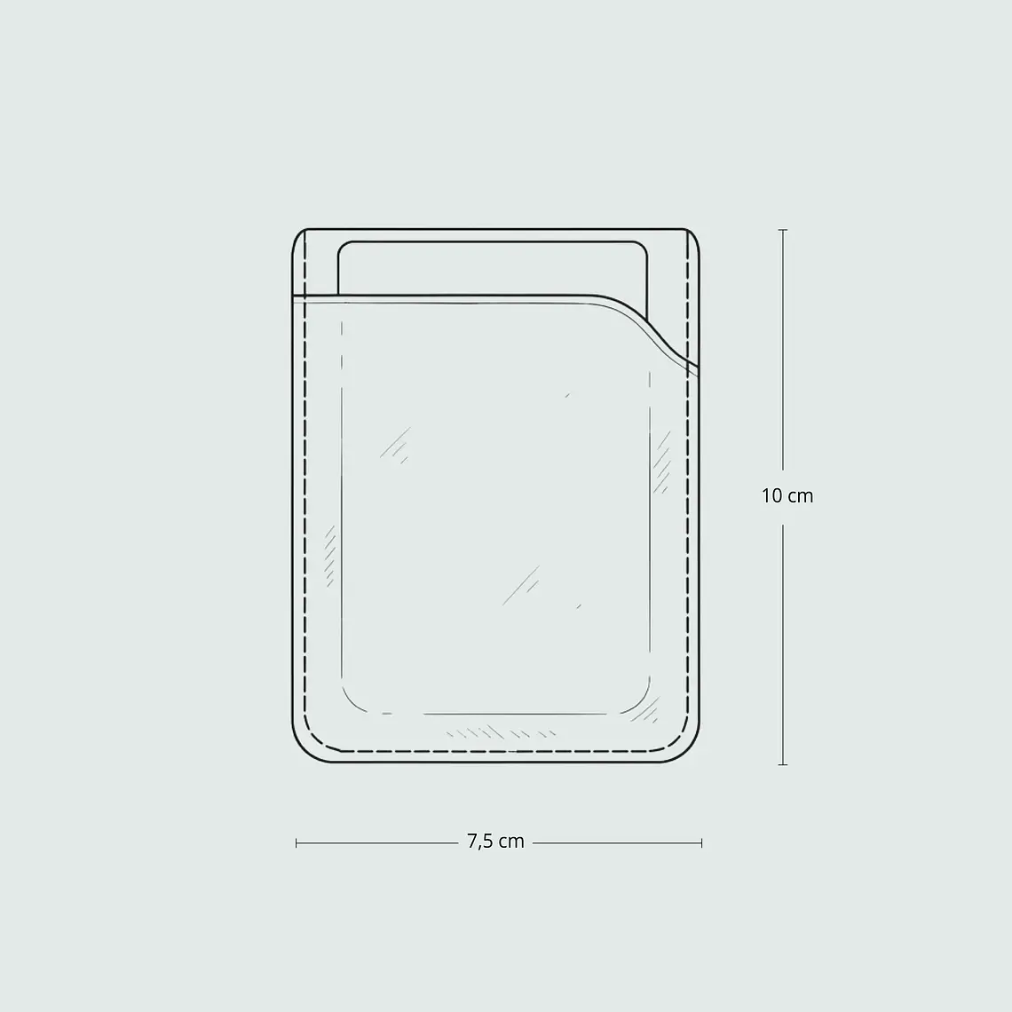 Tarjetero de cuero 6