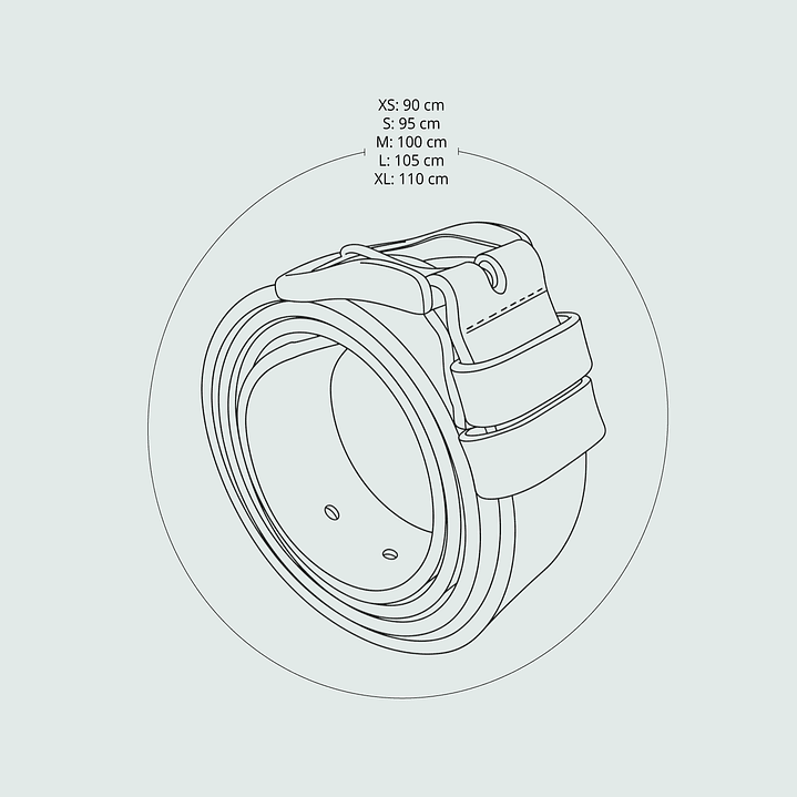 Cinturón de Cuero 7