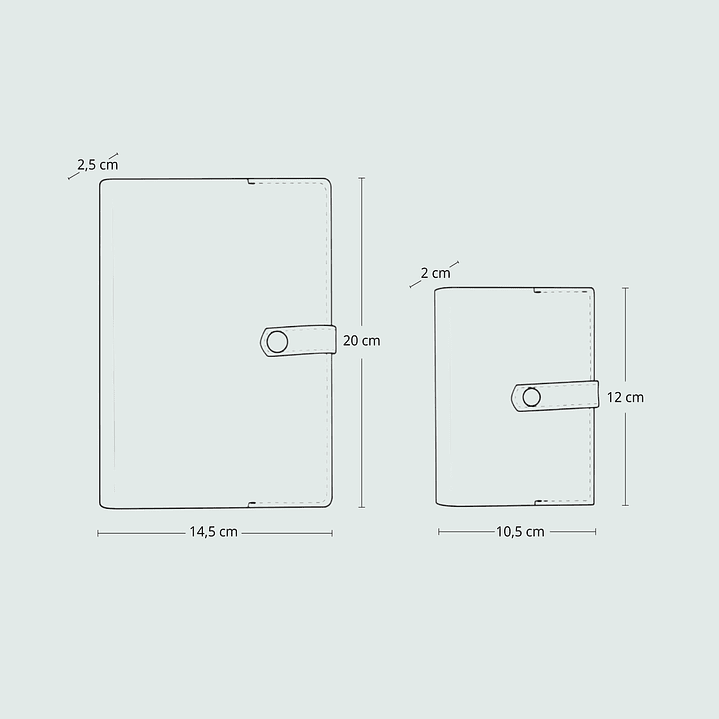 Cuaderno de cuero 13