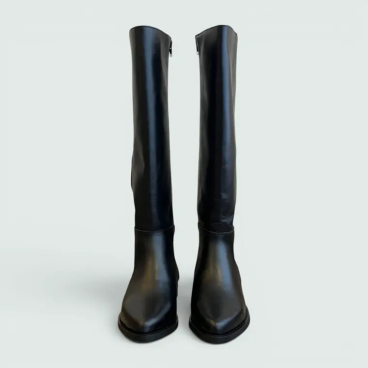 Bota de Cuero Mujer Wellington 7