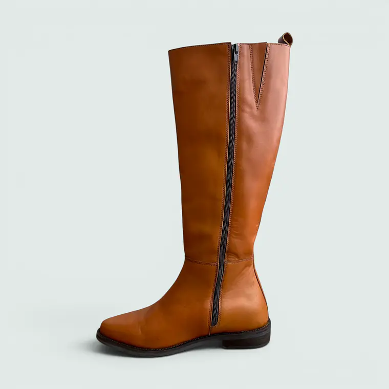 Bota de Cuero Mujer Wellington 8
