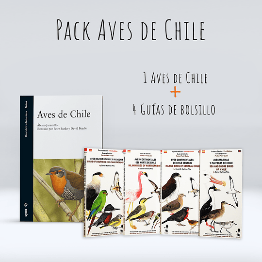 Pack Aves de Chile - Jaramillo