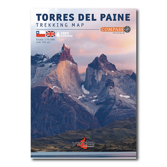 Mapa Trekking Torres Del Paine