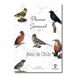 Planner Semanal para imprimir Aves de Chile Vol.1