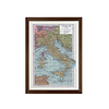 Mapa pineable Italia fines siglo XIX