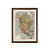 Mapa pineable America del norte fines siglo XIX