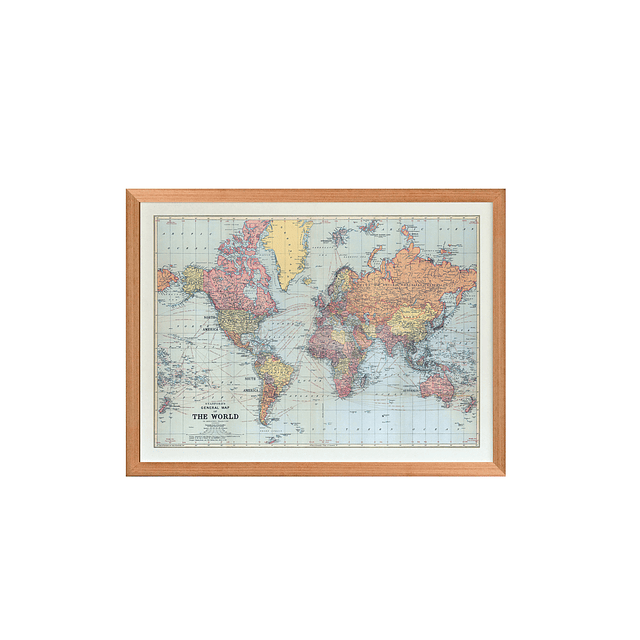 Mapa mundi contemporaneo pineable marco Mañio