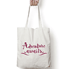 Totebag frase "adventure awatis"