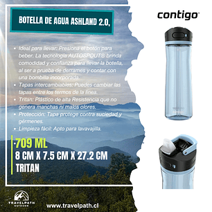 Botella de agua Ashland