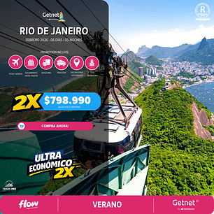 Rio de Janeiro / 7 días - 6 noches | Verano