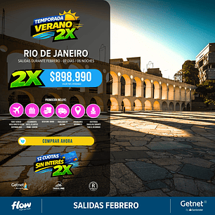 Rio de Janeiro / 07 días - 06 noches | Salidas Verano