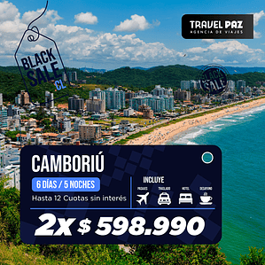 Camboriu / 6 días - 5 noches | Temporada Baja