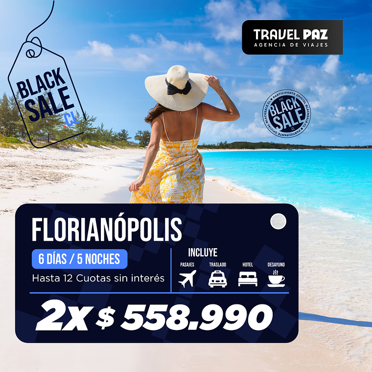 Florianopolis / 6 días - 5 noches | Temporada Baja 1