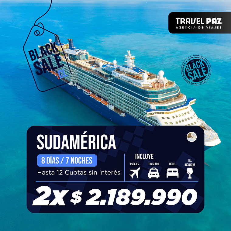 Crucero Sudamerica / 8 dias - 7 noches 1