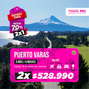 Puerto Varas / 5 días - 4 noches | Temporada Baja