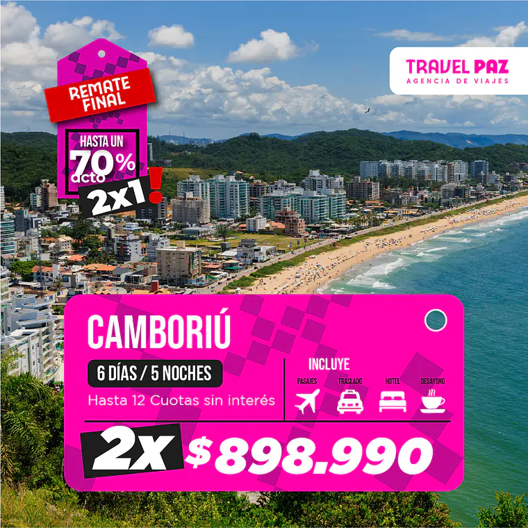 Camboriu / 6 días - 5 noches | Vacaciones de Invierno 1